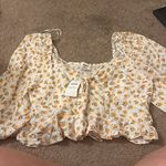 Cotton On NWT  floral crop top xl Photo 3