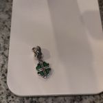 Pandora  Green Four Leaf Clover Dangle‎ Photo 1