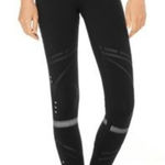 Alo Yoga Woman's S Black Airbrush Chakra Leggings Geometric Athleisure Work Out Photo 0