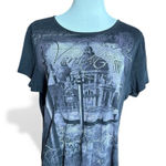 Womens Blue Canyon Plus Studded Venice Italy Graphic Tee Shirt Photo 0