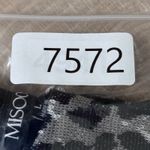 Misook Cardigan Leopard Print Large Black Silver Animal Print Career Chic Party Photo 7