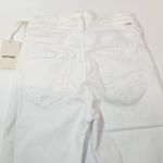 MOTHER The Mid Rise Dazzler Ankle Fray in Fairest Of Them All Size 24 White Photo 11