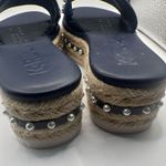 Karl Lagerfeld  Denim Navy Slide Sandals 5.5 Photo 5