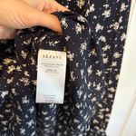 Sézane Sezane X SEA NY Chloe shirt in small navy floral print Photo 9
