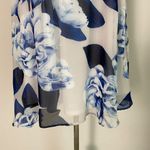 Show me your Mumu sz S Spaghetti strap tent flare floral dress NWT Blue Photo 2