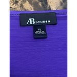 AB Studio  Purple Blouse Photo 1