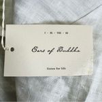 Ears Of Buddha Chrissy Sleeveless Silk Button Down Top Lace Detail Size XS‎ White Photo 10