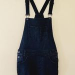 Almost Famous black denim overalls size 5 Photo 1