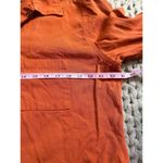 Garden Gear chore coat, over shirt button up size large Orange Photo 6
