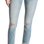 Free People Destroyed Skinny Jean Sitka Photo 0
