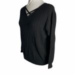 One Way Japanese Ribbed Knit Pullover Sweater 18PE Photo 2