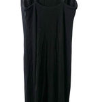 Good American Good‎ American Black Bodycon Maxi Dress Size Small Photo 0