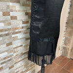 2008 UNDERCOVER by Jun Takahashi Black Silk High Neck Dress Sz 3 (US 10) RARE Size M Photo 5