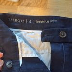 Talbots Mid-Rise Nary Straight Leg Chino Dress Pant Trouser, 4 Photo 7