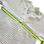 Lucy & Laurel  Ivory Single Button Short Sleeve Cardigan Photo 5
