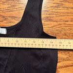 A'nue Thin Strap Tank Top Stretchy Black Women's Size Small Made in USA NWT Photo 7