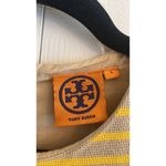 Tory Burch  Womens Small Kamila Yellow Striped Shift Dress Old Money Preppy Photo 2