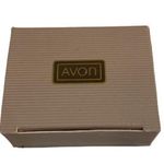 Vintage Avon Mesmerize Stud Earrings Original Box Pierced Statement Gold Tone Multiple Photo 2