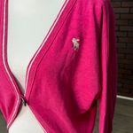 Abercrombie & Fitch Vintage Abercrombie Hot Pink Sweater Photo 2