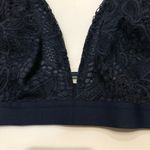 Lively Floral Lace Busty Bralette Blue Size 36 E / DD Photo 1