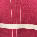 Dress Barn - pink and white stripe color block knit Y2K M Photo 6