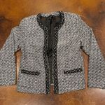 Cynthia Rowley Tweed Beaded Single Hook Jacket EUC Photo 0