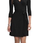 Banana Republic Gemma Wrap Dress Black Size XS Photo 0