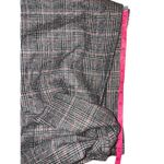 Wilfred Aritzia  Dorine Front Wrap Wool Blend Cashmere Mini Skirt gray & pink pla Photo 5