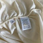 CAbi Scooped Neck Ruched Beige Top Photo 10