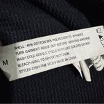 Ashley by 26 International Outerwear Women Black Courduroy Collared Shacket M Photo 12