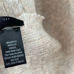 FRAAS The Scarf Company Wool Blend Fringe Oatmeal Cozy Textured Grid Winter White Photo 3