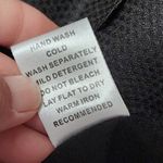 Joy Joy  Black Textured Sleeveless Lattice Blouse Size XS Photo 6