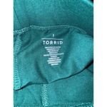Torrid  Teal Green Cotton Spandex Leggings Size 1X Plus Size Photo 1