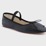 Loeffler Randall  Leonie leather ballet flats 9.5 Photo 0
