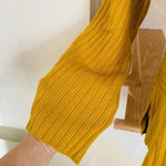 Anthropologie  MOTH Ribbed Turtleneck High-Lo Hem Sweater Slit Sides Pullover Photo 8