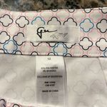 Women's Greg Norman Golf Multicolor White Bermuda Shorts Size 12 EUC #6934 Photo 2