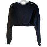 Emma & Sam Emma &‎ Sam Destroyed Crop Shirt Photo 0