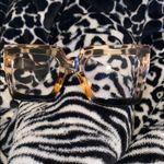 Stylish Tan Black ombré fashion glasses Photo 1