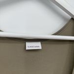 Lascana Sleeveless Mini Tank Dress Boho Size US 8 Khaki Tan Scoop Neck Photo 4