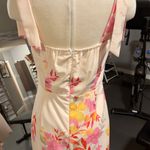 Main Strip Floral High-Low Dress Photo 4