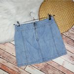 Free People ‎ Denim Mini Skirt Photo 1