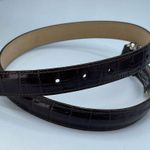 Brighton leather size 30 golfer’s buckle belt. Photo 6