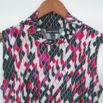 Fashion Bug  XL Red Black Windsor Pattern Top Photo 1
