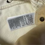 Banana Republic  High-Rise Barrel-Leg Cream Denim Jeans – Size 31 Photo 4