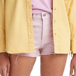 Levi's NEW 501 Jean Shorts High Rise Cutoff Denim Lilac 100% Cotton SIze 32 $60 Photo 0