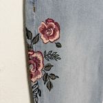 Forever 21  floral flare wide legs light denim jeans pants size 27 NWOT Photo 4