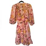 ByTiMo Floral Ruffle Wrap Dress Pink Photo 3