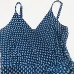Kaileigh Stitch Fix  Rica Knit Crop Navy Pattern Jumpsuit Photo 4
