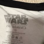 Her Universe  Star Wars Black and White 3/4 sleeve Tee Photo 3