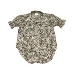 MISA Los Angeles  Revolve Ruffle Floral Print Short Sleeve Top Size L Photo 1